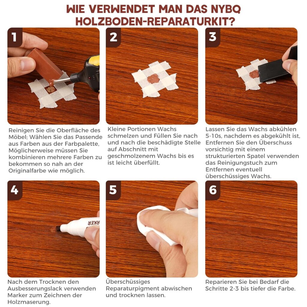 Laminat reparieren Anleitung